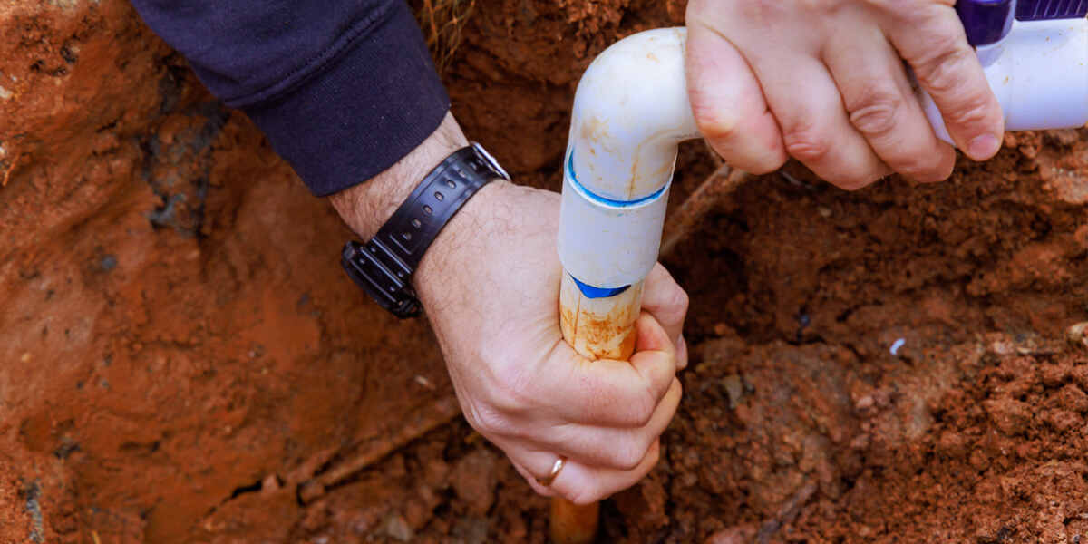 how to find a leaking water pipe underground